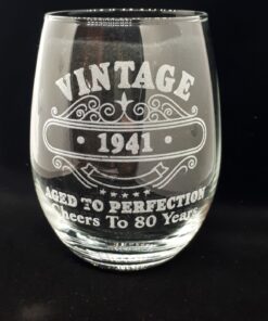 Stunning Etched Glassware