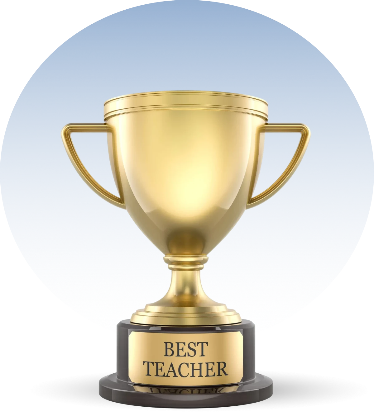 Shiny award for best teacher